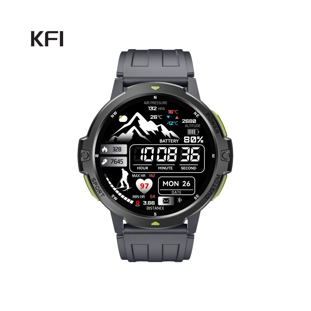 KFI GPS Calling SmartWatch GS (Grey)