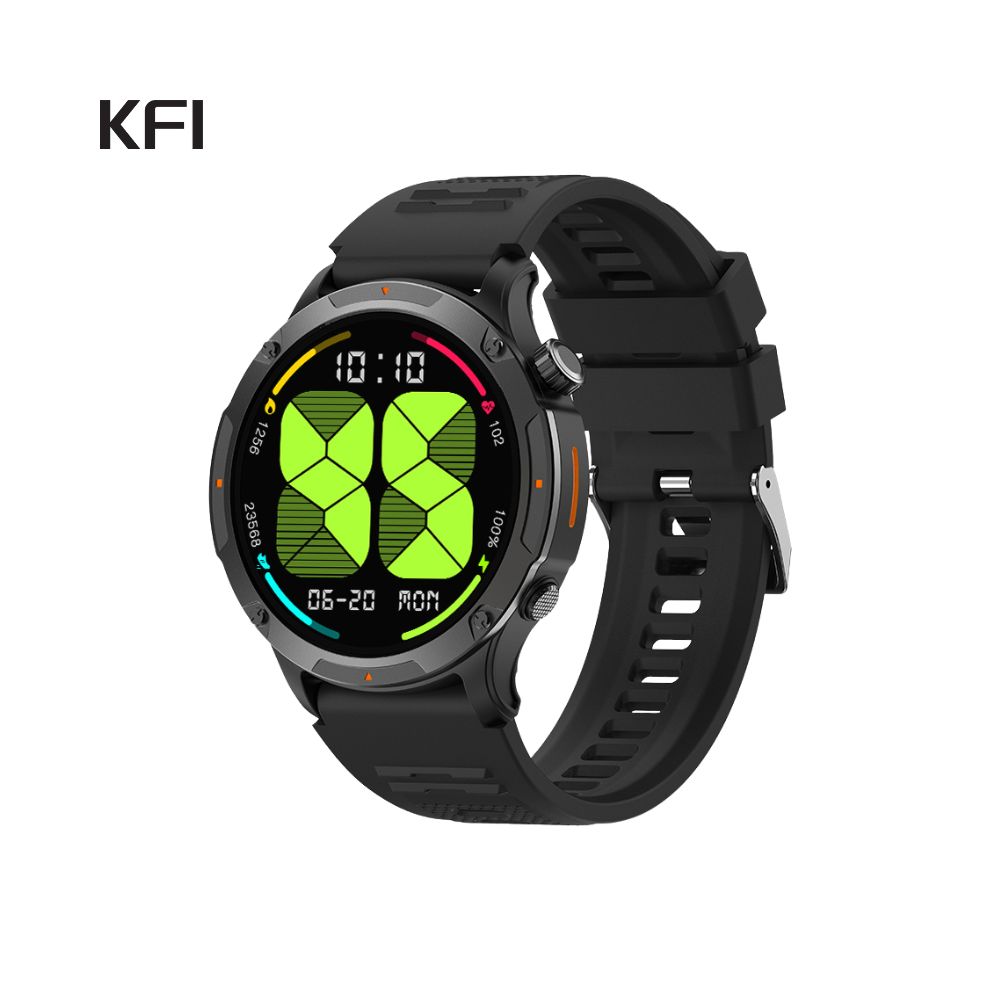 KFI GPS Calling SmartWatch GTR6 (Black)