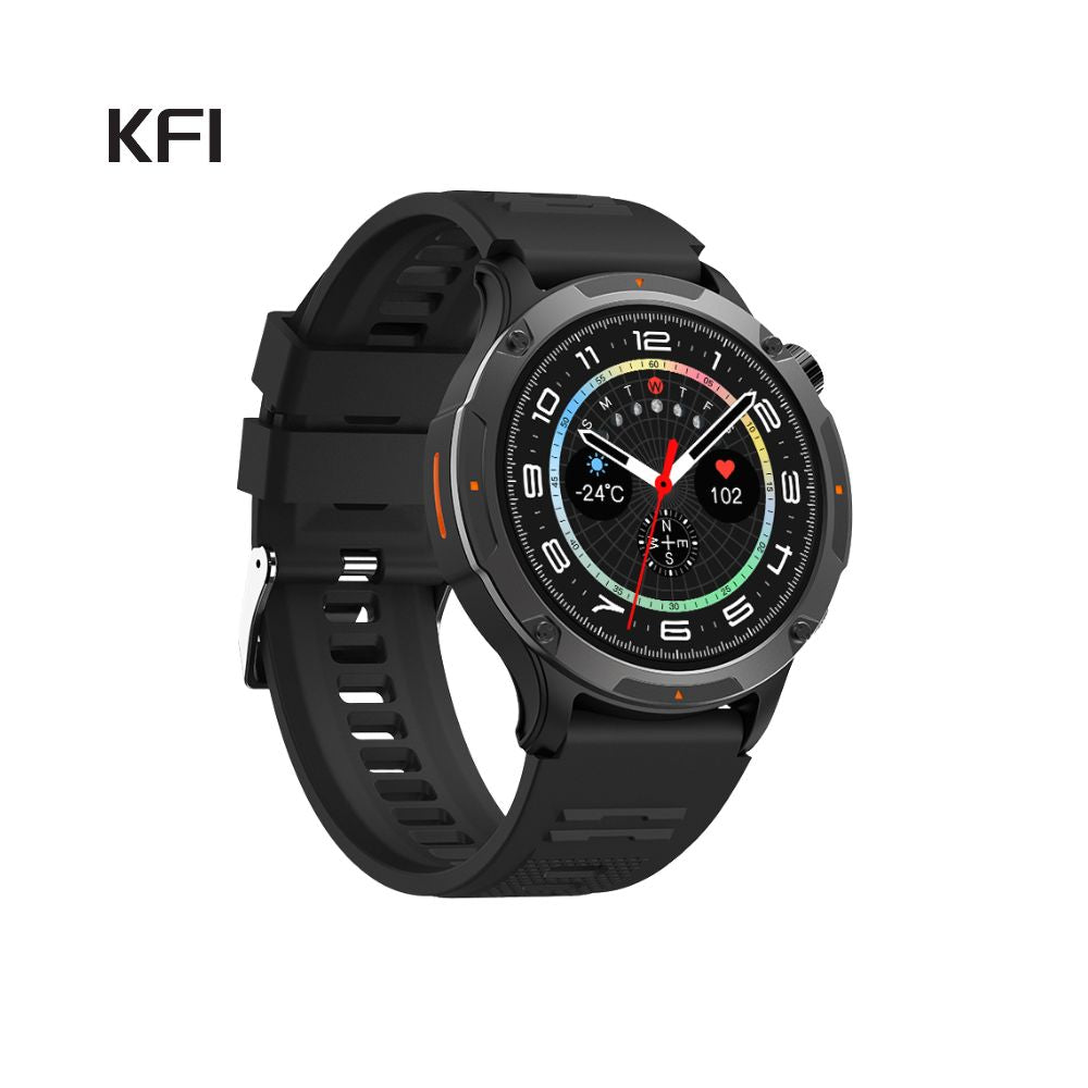 KFI GPS Calling SmartWatch GTR6 (Black)