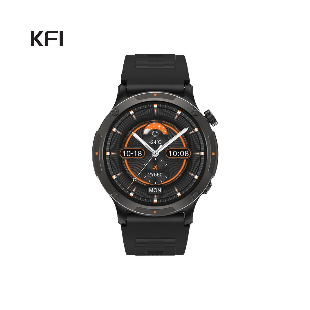 KFI GPS Calling SmartWatch GTR6 (Black)