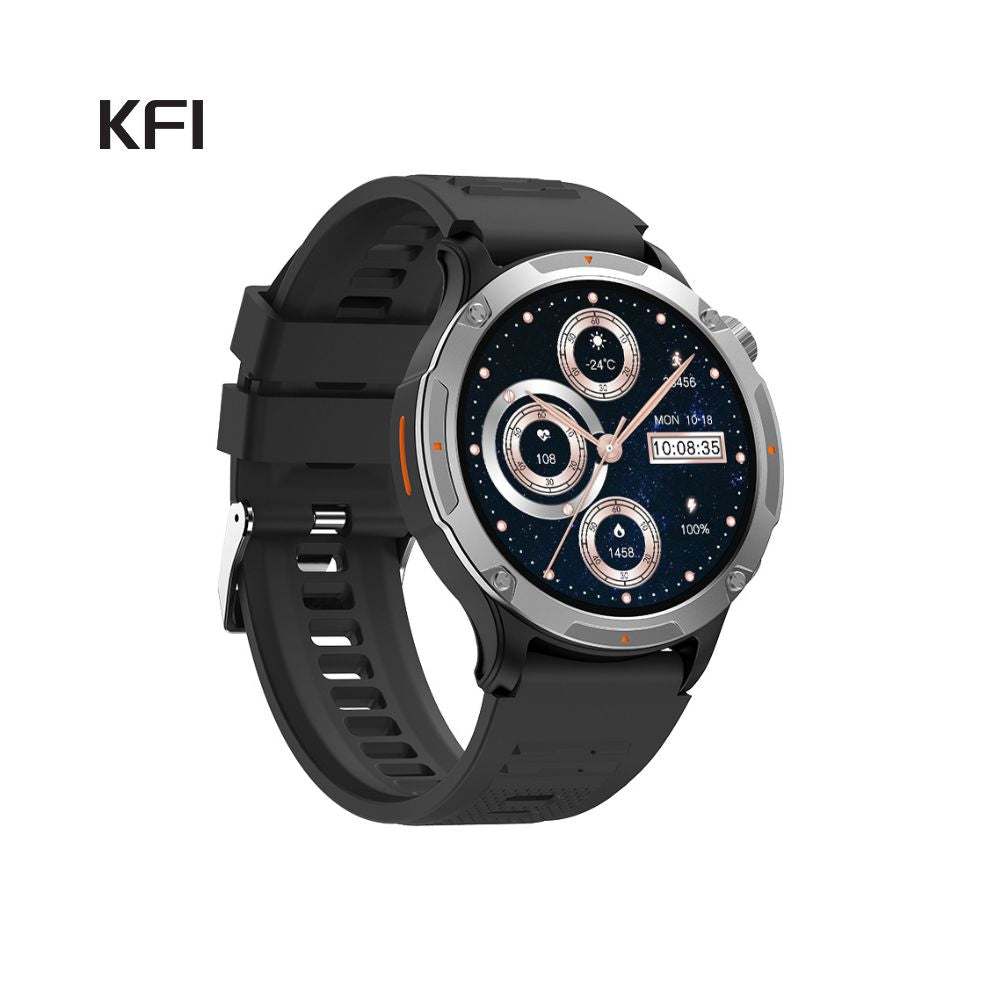 KFI GPS Calling SmartWatch GTR6 (Silver)