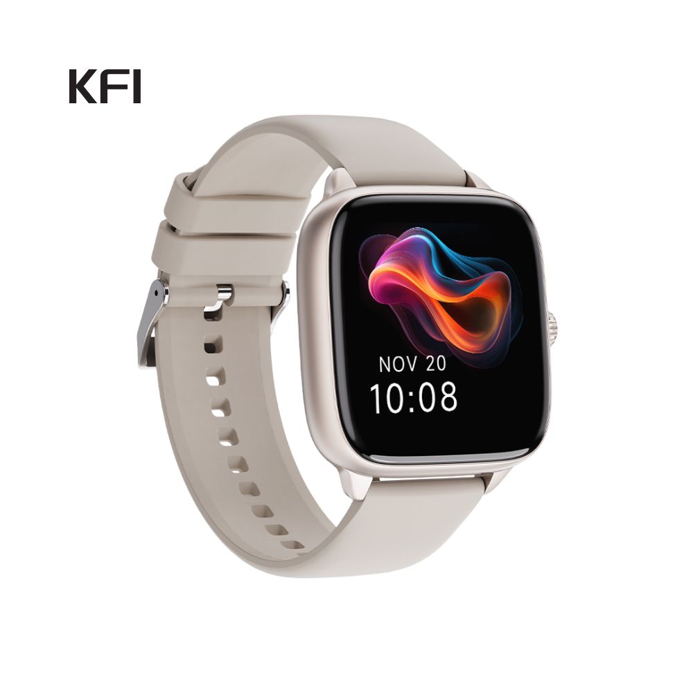 KFI Women's SmartWatch W6 Lite (Gold)