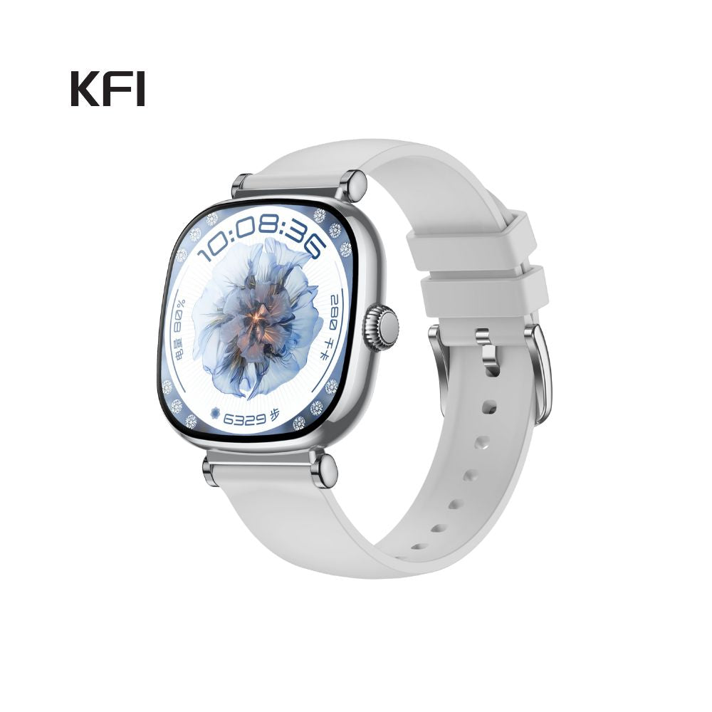 KFI Women's SmartWatch W6 (Silver)