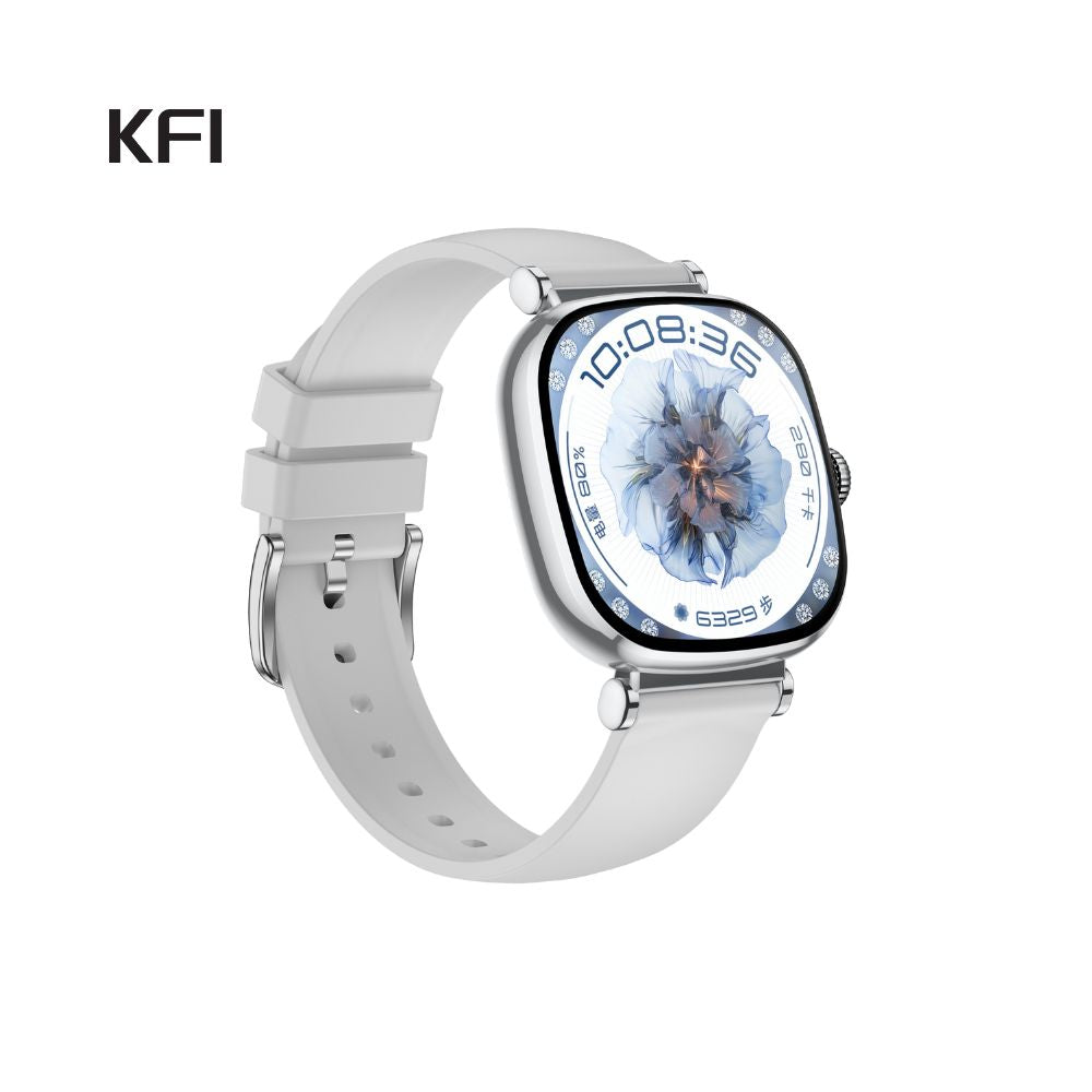 KFI Women's SmartWatch W6 (Silver)