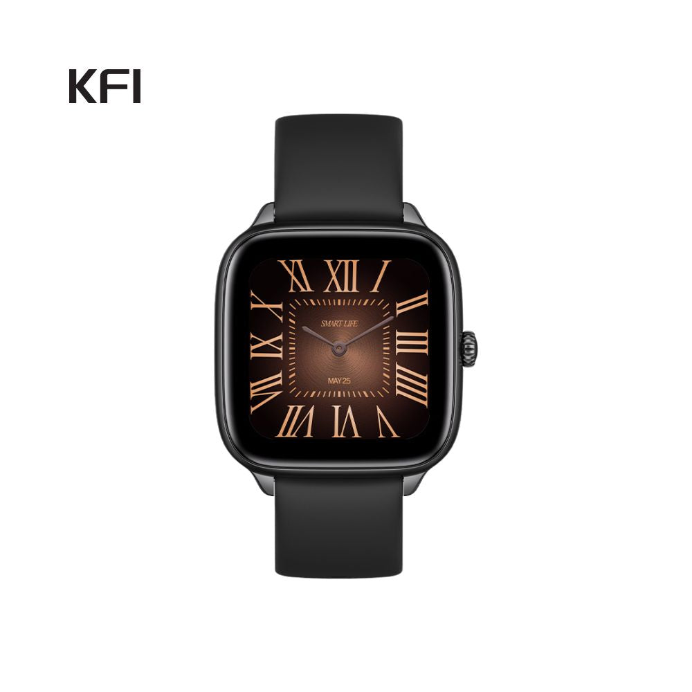KFI Women's SmartWatch W6 Lite (Black)